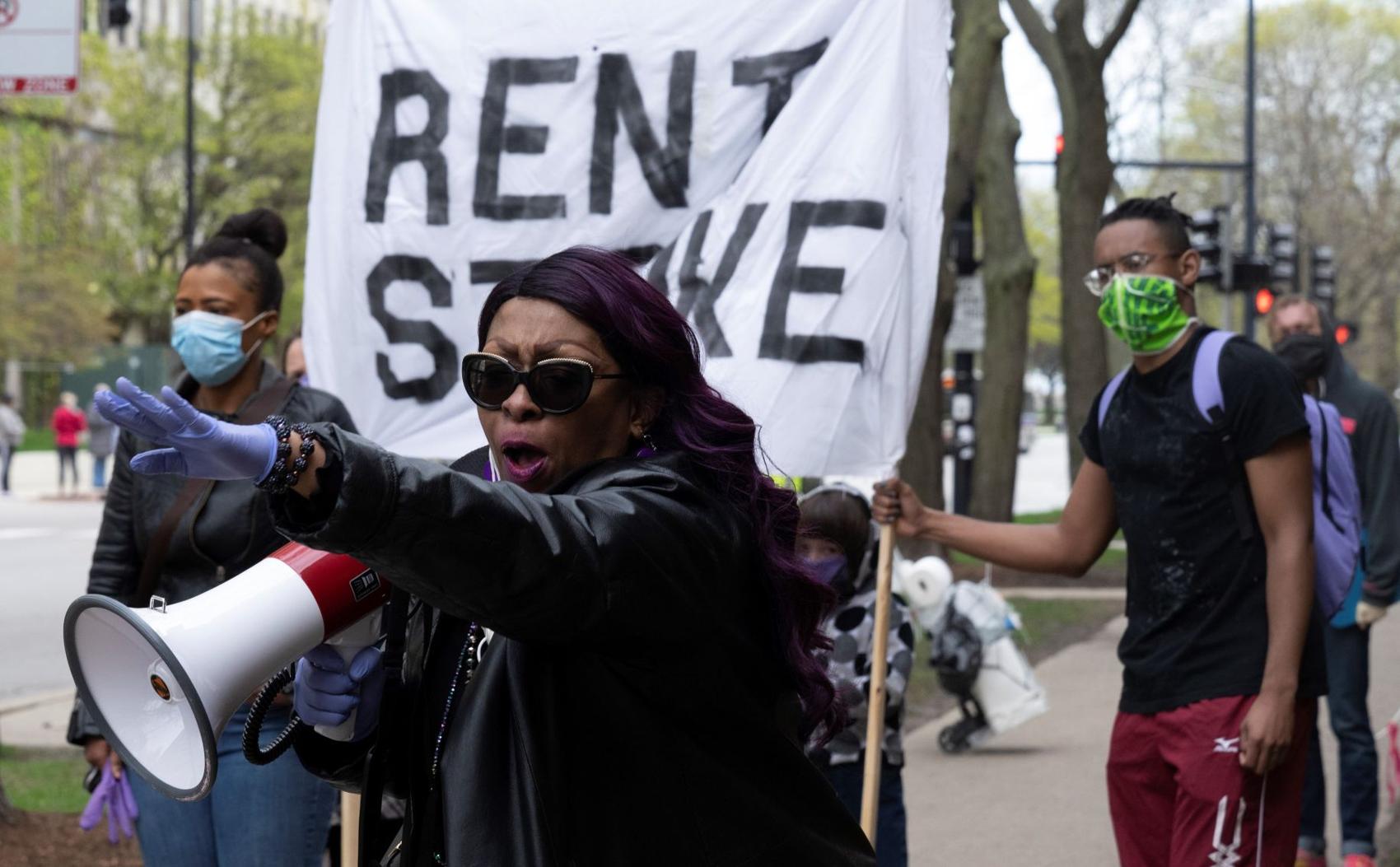 Hyde Park Tenants Rally Against Rent
